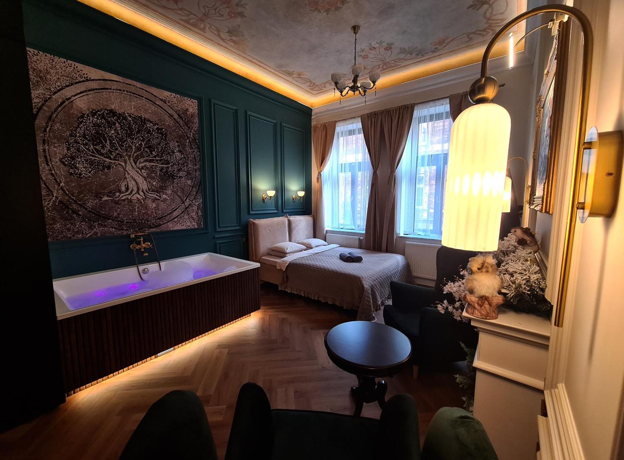 Ferienwohnung Art Jacuzzi Koletek Krakau Exterior foto